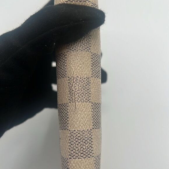 LOUIS VUITTON VINTAGE DAMIER AZUR ZIPPY LONG WALLET ORGANIZER - Picture 7 of 15